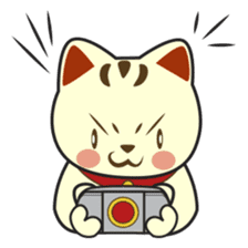 Kira, the lucky cat (Maneki-neko) sticker #603886