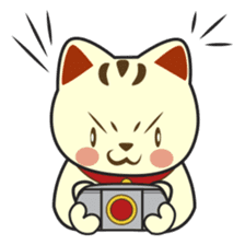 Kira, the lucky cat (Maneki-neko) sticker #603886