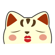 Kira, the lucky cat (Maneki-neko) sticker #603888