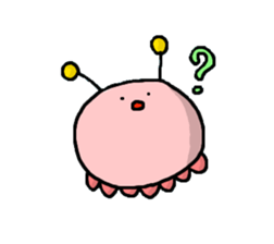 A strange living thing sticker #604057