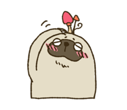 KINOKEMONO the mushroom sloth. sticker #604471