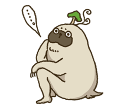 KINOKEMONO the mushroom sloth. sticker #604476