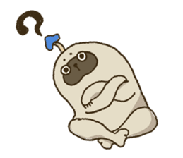 KINOKEMONO the mushroom sloth. sticker #604477