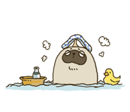 KINOKEMONO the mushroom sloth. sticker #604485