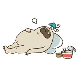 KINOKEMONO the mushroom sloth. sticker #604499