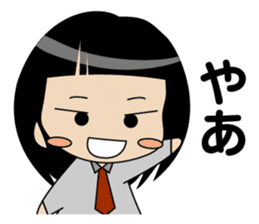 Japanese school girl ver1 sticker #604626