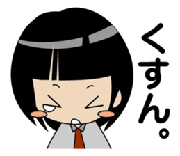 Japanese school girl ver1 sticker #604627