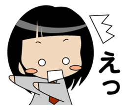 Japanese school girl ver1 sticker #604628