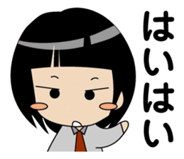 Japanese school girl ver1 sticker #604629