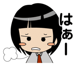 Japanese school girl ver1 sticker #604635