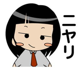 Japanese school girl ver1 sticker #604636