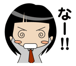 Japanese school girl ver1 sticker #604639