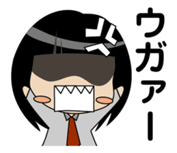 Japanese school girl ver1 sticker #604641