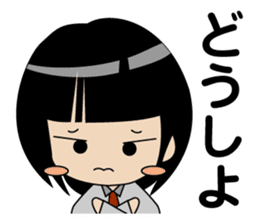 Japanese school girl ver1 sticker #604642