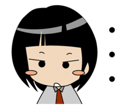 Japanese school girl ver1 sticker #604643