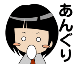 Japanese school girl ver1 sticker #604649