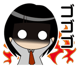 Japanese school girl ver1 sticker #604650