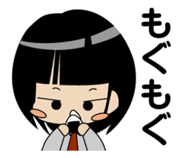 Japanese school girl ver1 sticker #604660