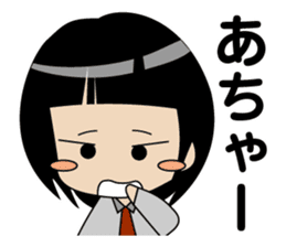 Japanese school girl ver1 sticker #604661