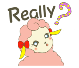 Happy sheep"NONO"(English ver.) sticker #604750