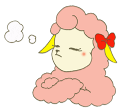Happy sheep"NONO"(English ver.) sticker #604752