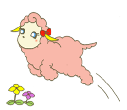 Happy sheep"NONO"(English ver.) sticker #604772