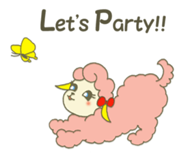 Happy sheep"NONO"(English ver.) sticker #604774