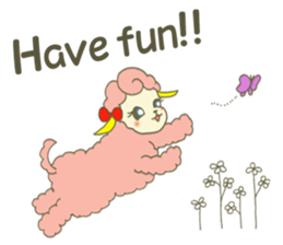 Happy sheep"NONO"(English ver.) sticker #604776
