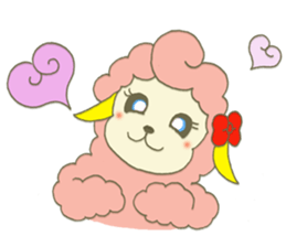 Happy sheep"NONO"(English ver.) sticker #604777