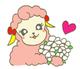 Happy sheep"NONO"(English ver.) sticker #604782