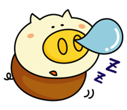 dog and pig sticker #604833