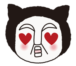 Mystery Cat sticker #605408