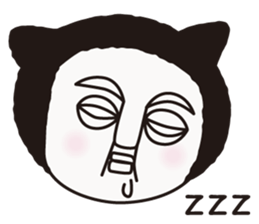 Mystery Cat sticker #605410