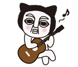 Mystery Cat sticker #605418