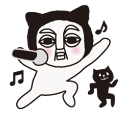 Mystery Cat sticker #605420