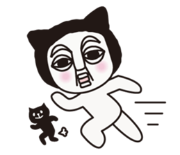 Mystery Cat sticker #605421