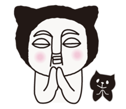 Mystery Cat sticker #605425