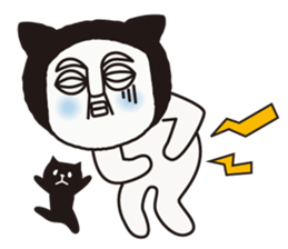 Mystery Cat sticker #605428