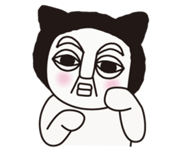 Mystery Cat sticker #605433