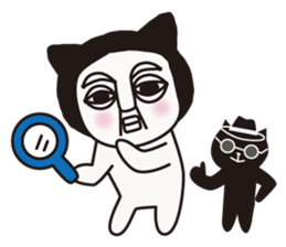 Mystery Cat sticker #605439