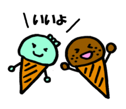 Close lovers Choko & Mint by Shokomint sticker #605498