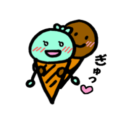 Close lovers Choko & Mint by Shokomint sticker #605509