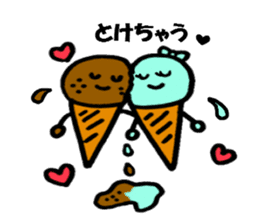 Close lovers Choko & Mint by Shokomint sticker #605511