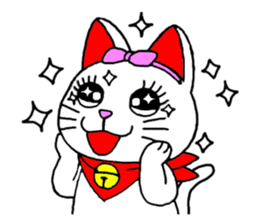 Maneki kun and his friends sticker #605885