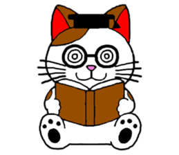 Maneki kun and his friends sticker #605893