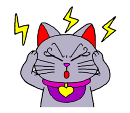 Maneki kun and his friends sticker #605904