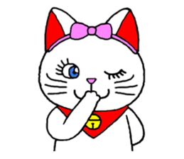 Maneki kun and his friends sticker #605918