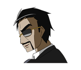 (maybe)cool guy. sticker #605937