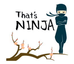 That's NINJA [English ver.] sticker #606124