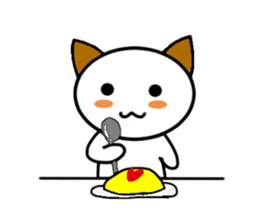 Daily Kimagureneko Mimi sticker #606240